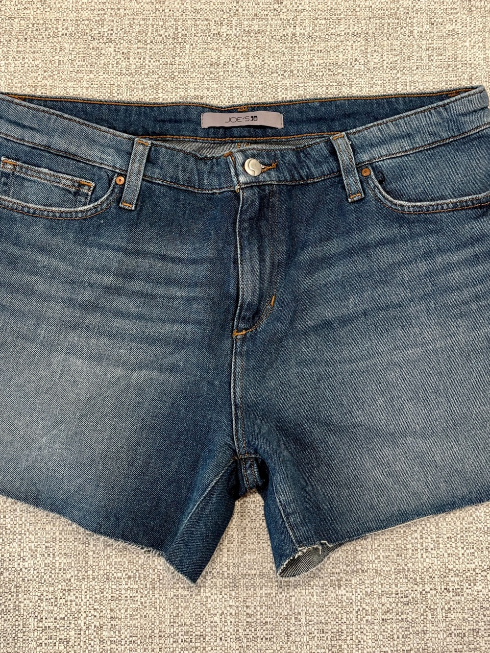 Joe's Jeans Blue Denim Jean Shorts